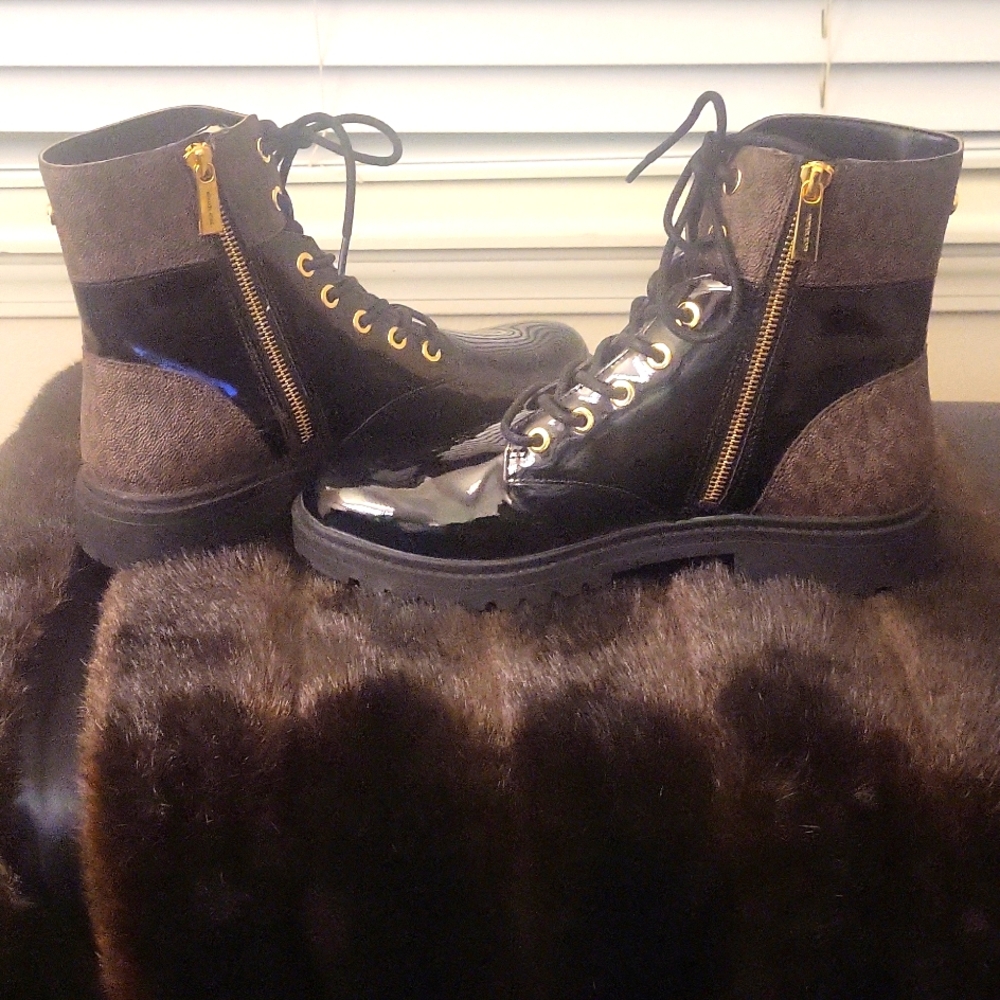 Michael Kors Combat Boots